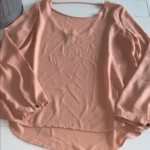 Blush blouse